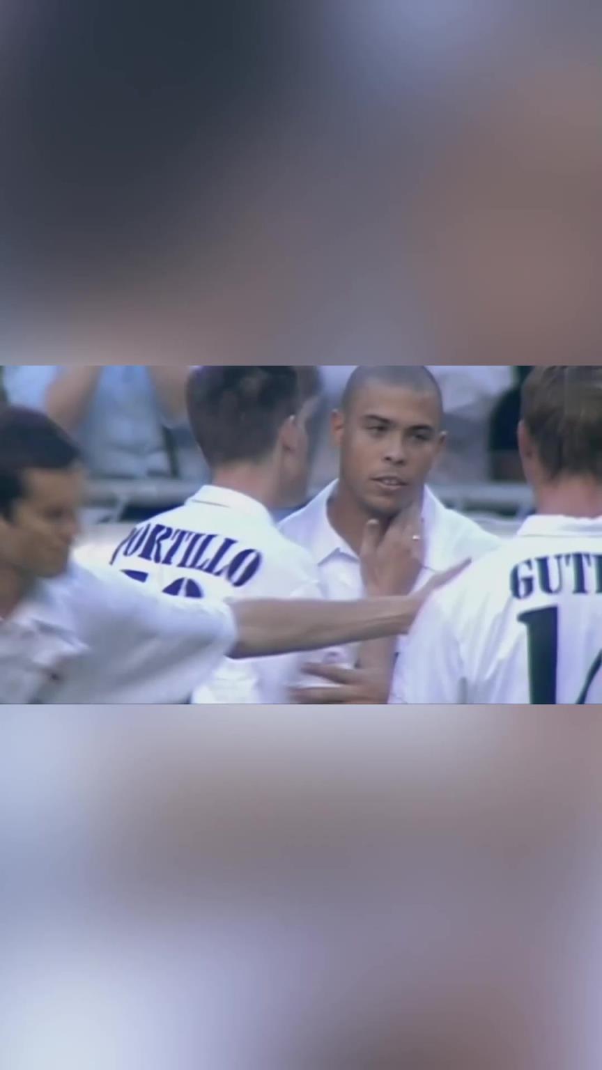 02年大罗皇马首秀，替补上场59秒破门点燃伯纳乌！