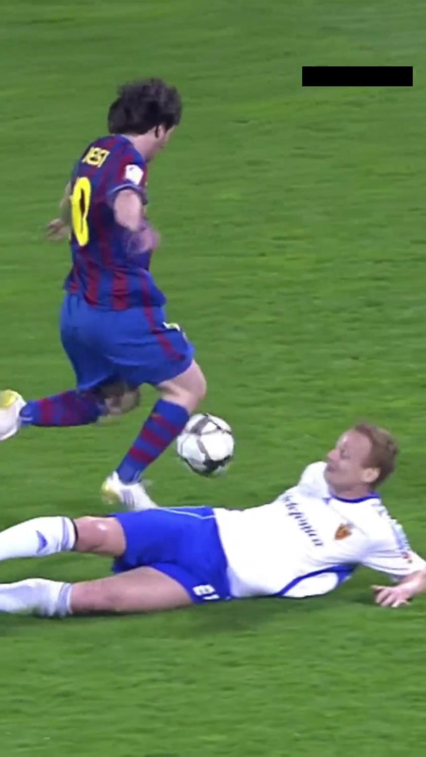 慢动作才能看清长发梅西的含金量