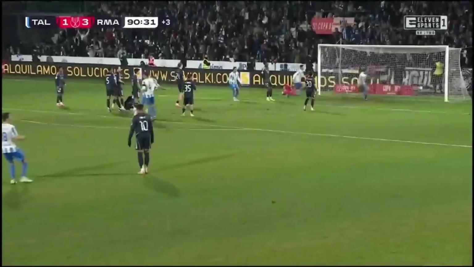 悬念再起!塔拉维亚补时再入一球,皇马暂3-2领先