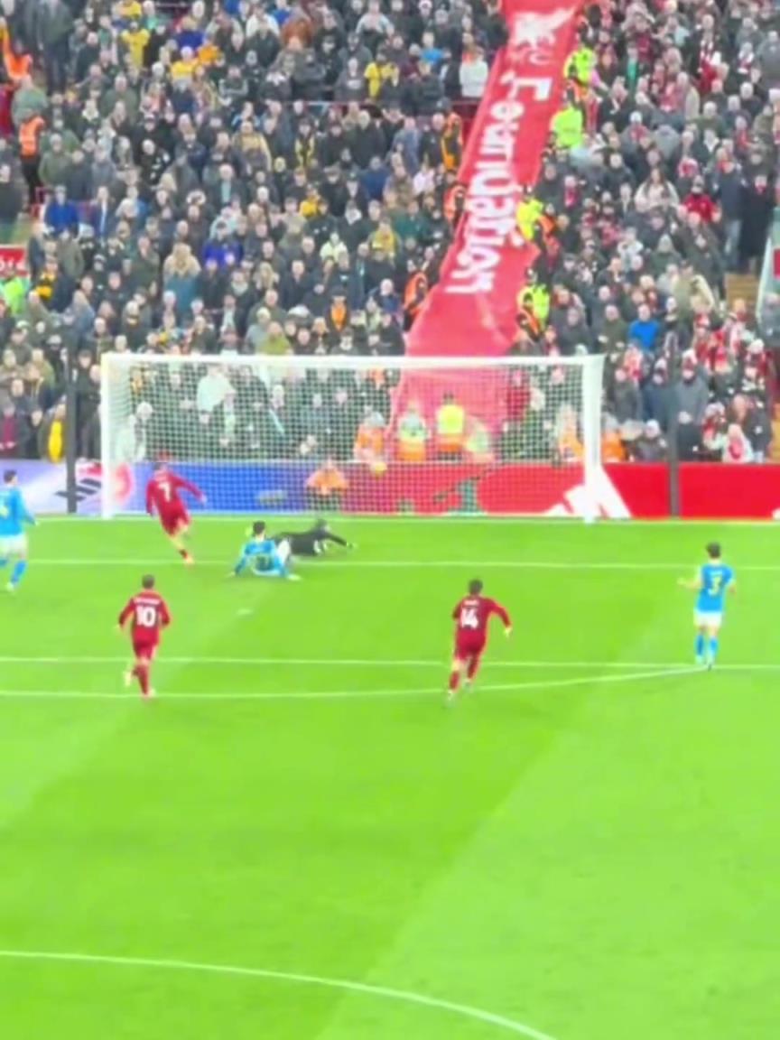 久等了！维尔茨打入利物浦生涯首球，加盟红军23场后终破荒