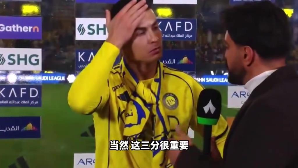 C罗赛后采访：国产对白VIDEOS麻豆高潮必须单独考虑每一场比赛，所以必须做好准备