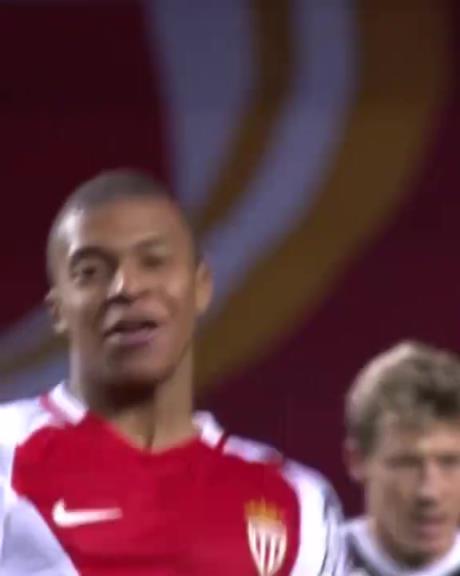 样貌青涩却技压群雄！摩纳哥时期的姆巴佩混剪！