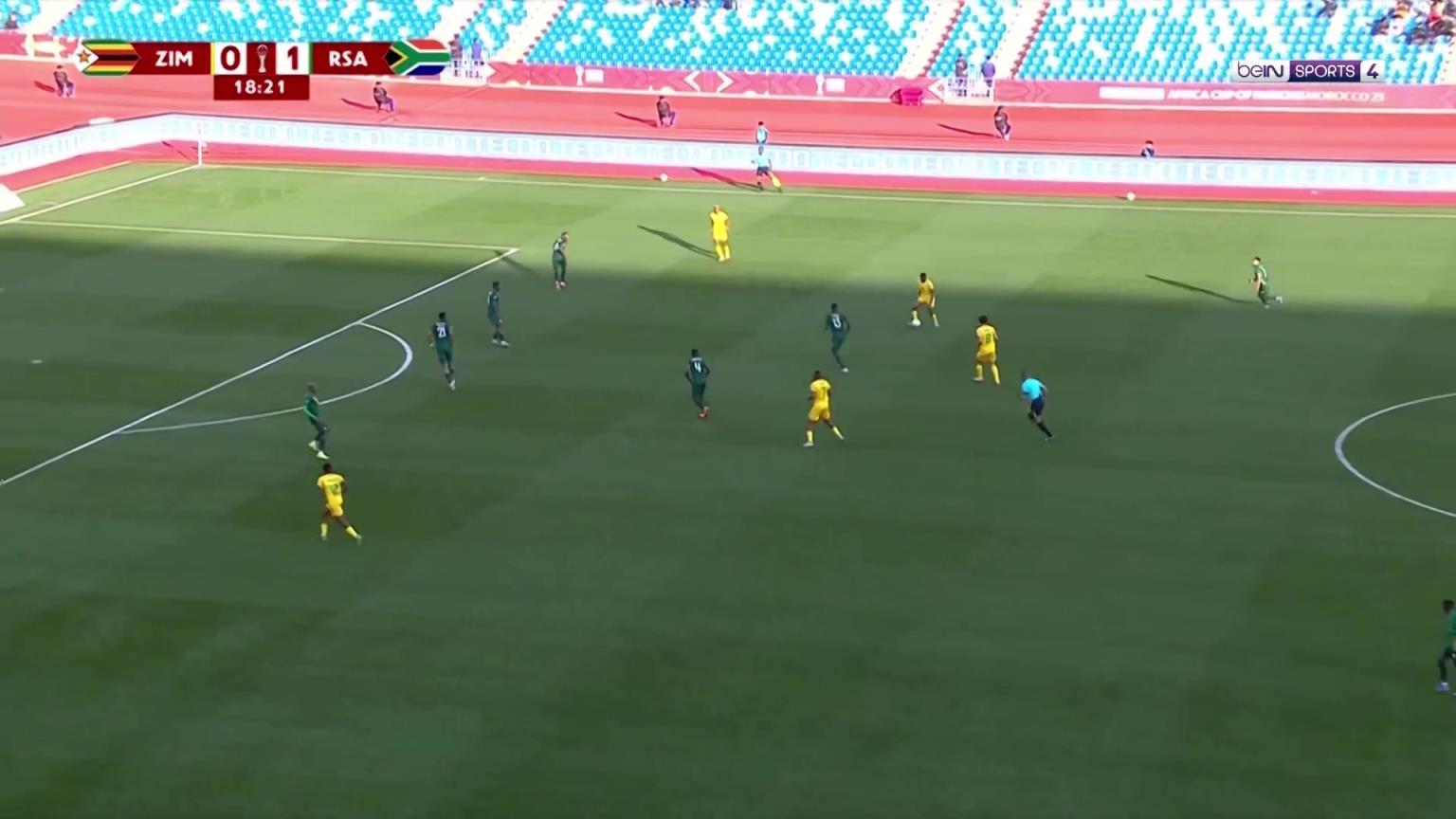 觀賞性十足！津巴布韋球員馬斯萬希斯連過三人勁射破門