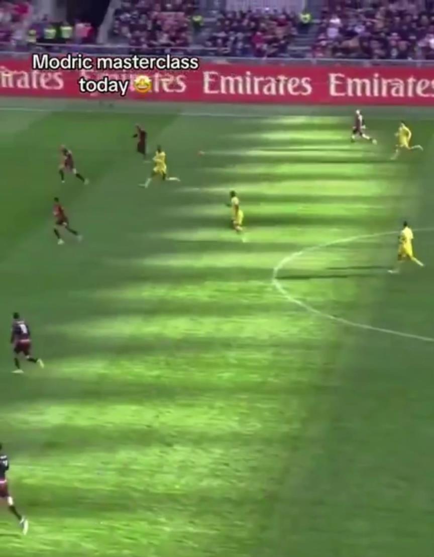 全是威脅傳球！莫德里奇在上周對陣維羅納比賽中的精彩表現(xiàn)！