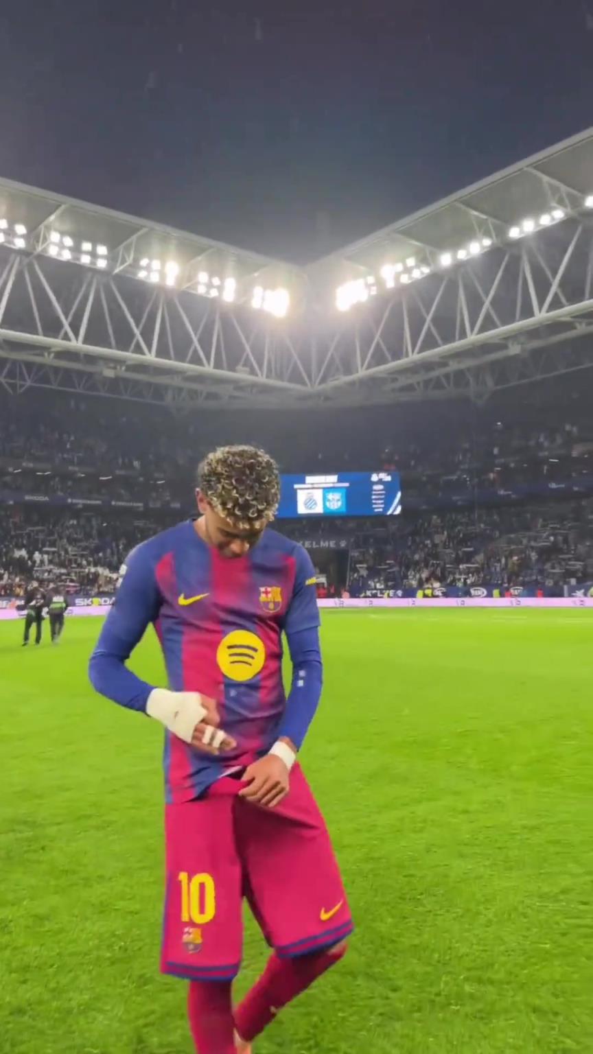 穩(wěn)穩(wěn)拿下！亞馬爾：三分揣進(jìn)兜里