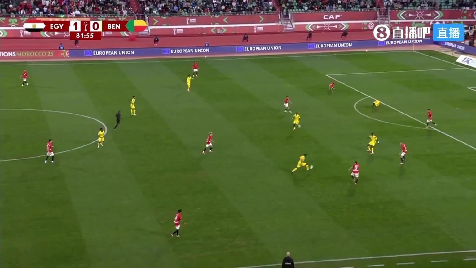 貝寧扳平比分！埃及門將謝納維出球失誤，多索補射破門