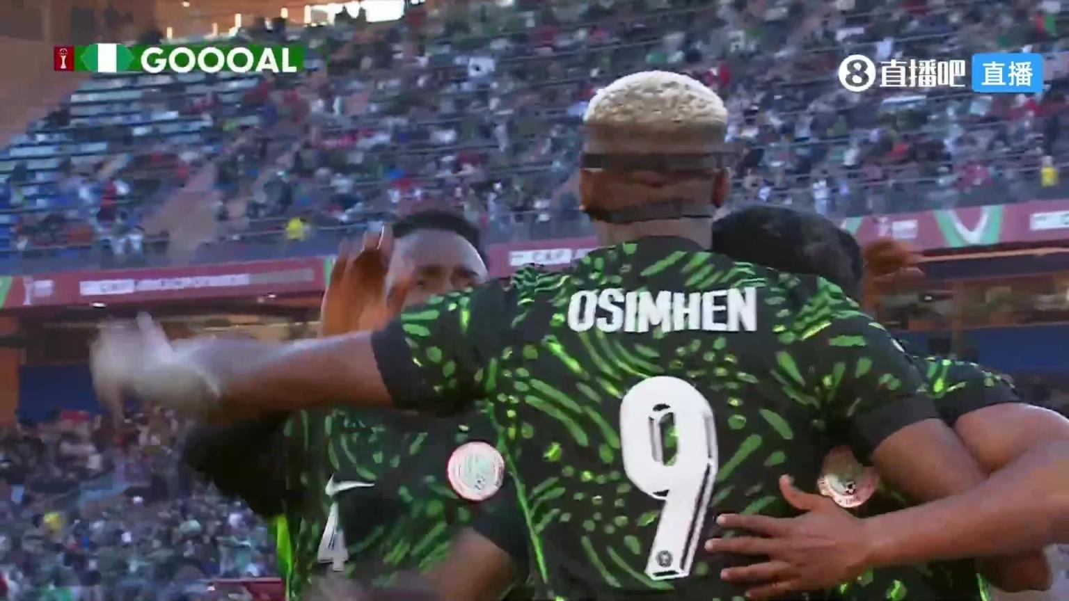他是真的強！奧斯梅恩頭球破門，尼日利亞1-0領先阿爾及利亞