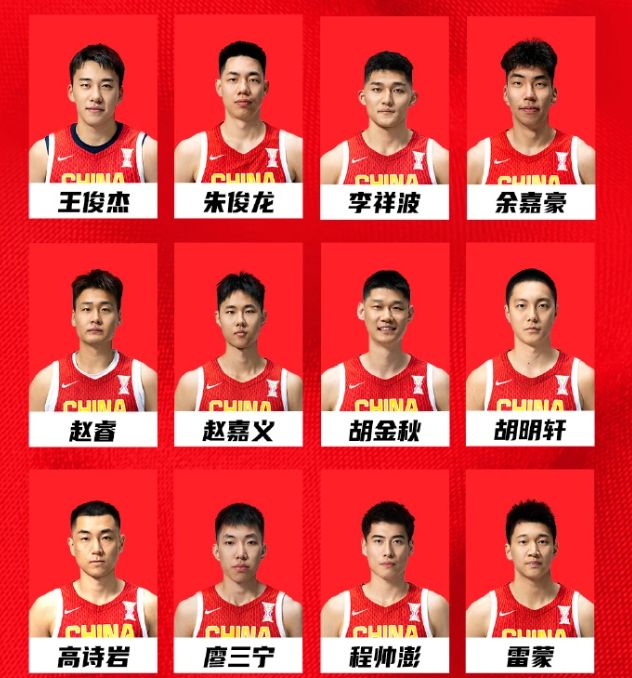 中國男籃亞洲杯12人名單出爐！徐杰張寧落選不冤，郭指導透露原因