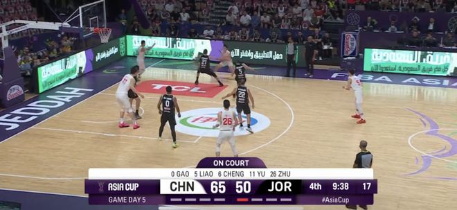 男篮亚洲杯|直通八强！中国队90：68胜约旦，全胜收官小组赛
