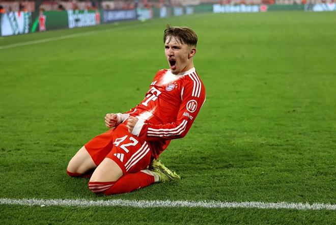 3-1！1.3亿天王送助攻，17岁超新星创历史，拜仁豪取主场9连胜