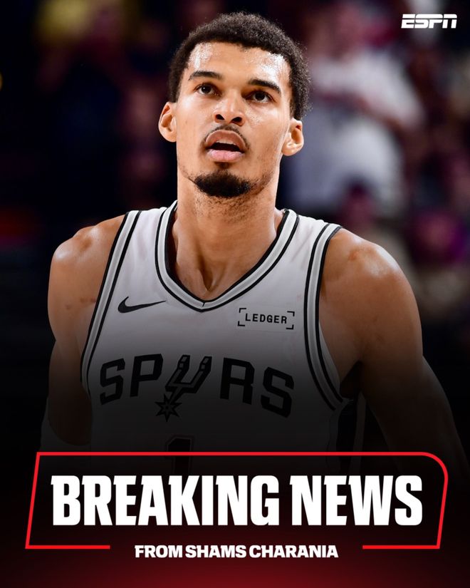 对勇士一战出现伤情！文班亚马已确诊左小腿拉伤：至少将缺战两周