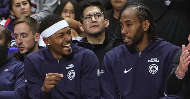 今日背靠背迎战雷霆 伦纳德和比尔将双双缺阵