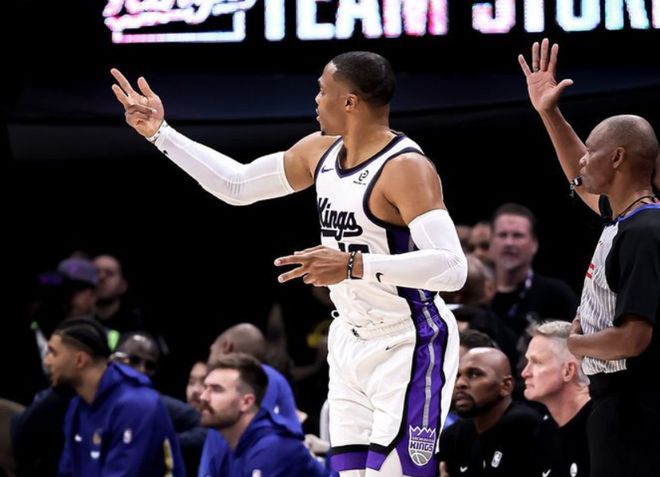 轟23分16板10助，威少夢回巔峰，帶隊掀翻勇士！一戰看清四大事實