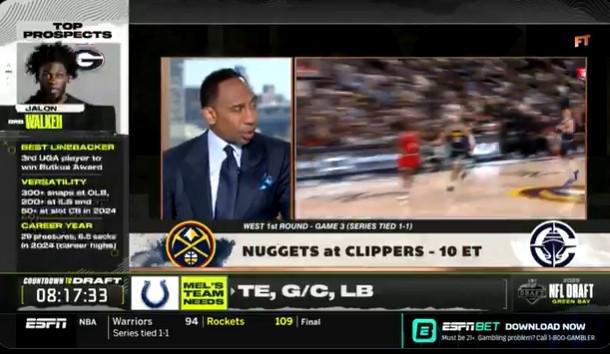 NBA评论员A-史密斯：莱昂纳德一直像G2这么打快船能进总决赛