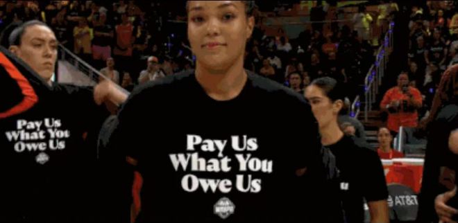 WNBA众星抗议：请把欠的钱还我们 所有球员收入总和不如库里一人