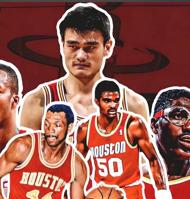 火箭队史最伟大的5名巨星：姚明第五，哈登第二，榜首实至名归