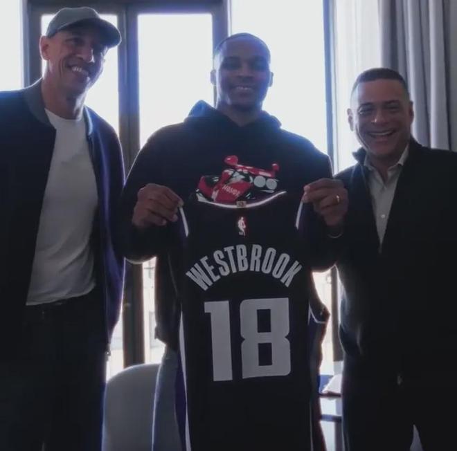 正式加盟！你好，18号威少！签约合同太侮辱人