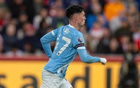 如果今晚出场，福登将成为曼城队史英超200场最年轻球员...