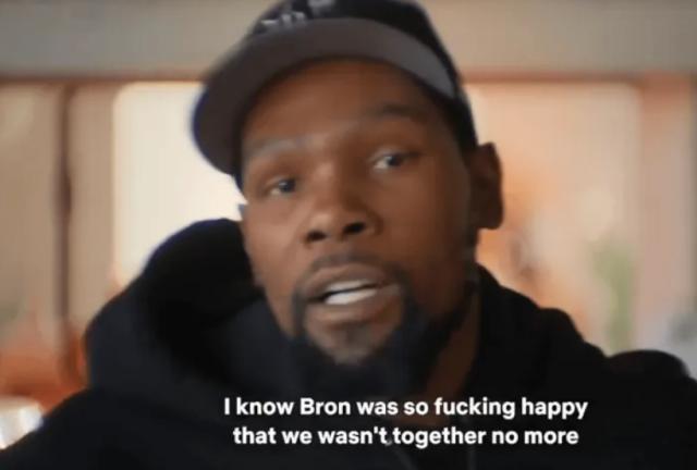 KD谈雷霆三少解体：哈登被送走 詹姆斯乐疯了