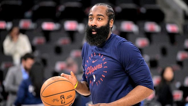 曝36岁哈登成快船真正领袖！率领新阵容冲冠：力争打破季后赛魔咒