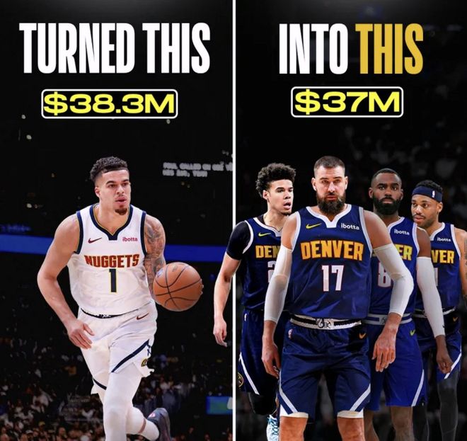 22投16中，爆砍48+11+10，掘金要头疼了，雷霆也要头疼了