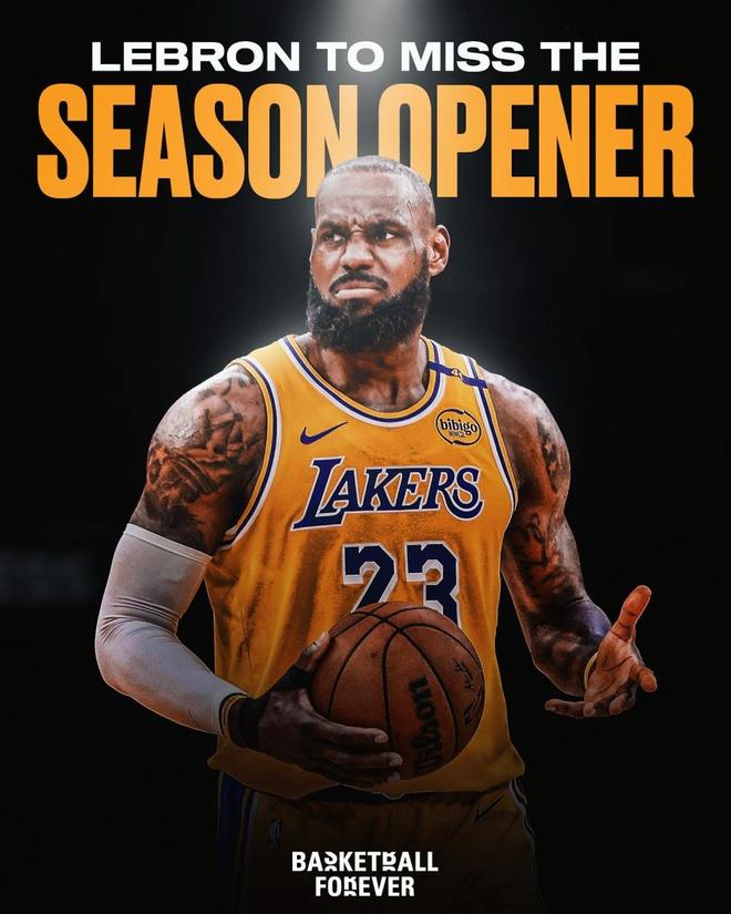 震撼！詹姆斯复出日期曝光，竟将缺席8场常规赛！