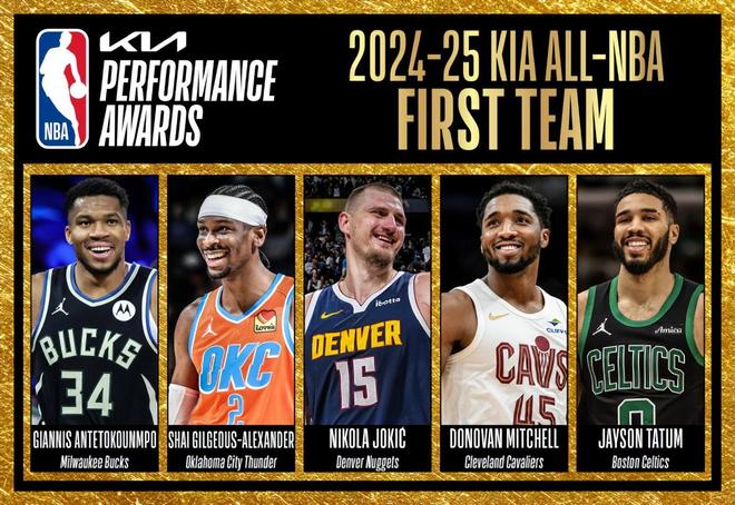 最佳阵容预测：一阵没有美国球员，库里二阵，詹姆斯杜兰特三阵