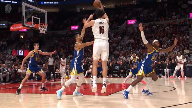 你敢想象？杨瀚森与库里互飙三分！