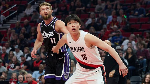NBA季前赛：杨瀚森16分4篮板 开拓者险胜国王
