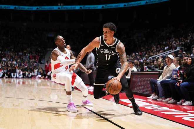 裁掉曾凡博后首战!小波特34+10篮网惜败猛龙 巴恩斯31+6+4