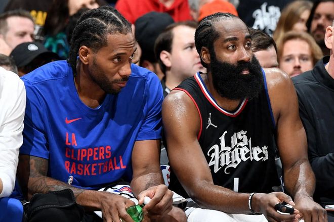 快船新王登基！哈登引领球队冲击总冠军，小卡静默支持！