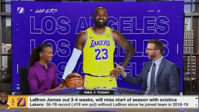 又想跑路？名记透露：詹姆斯养伤期间会考察湖人，战绩不好就走人