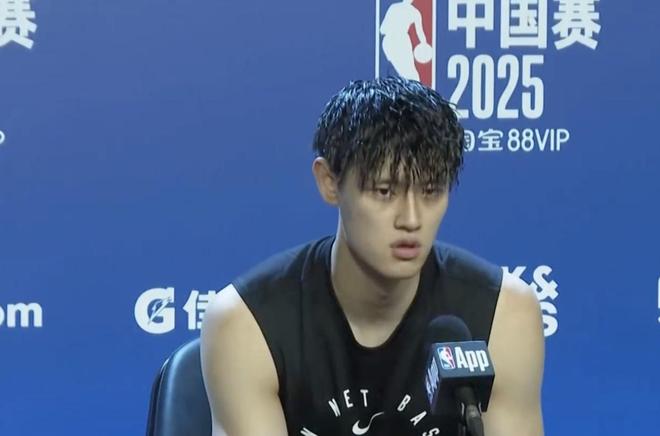 NBA中国赛来临，曾凡博：我很幸运，期待自己登场的那一瞬间
