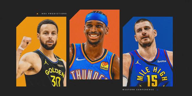 TA预测新赛季西部前八：雷霆66胜遥遥领先，火箭45胜排第八