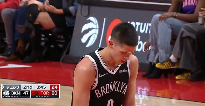 首秀表现不错!篮网8号秀杰明18分钟砍下14分5篮板