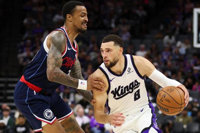 哈登8+3,快船18分完胜国王!保罗惊艳,大洛、科林斯暴走