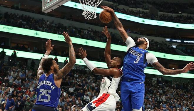 二年秀34+11+4+2+3摧毁浓眉防守！弗拉格14中6，独行侠不敌奇才