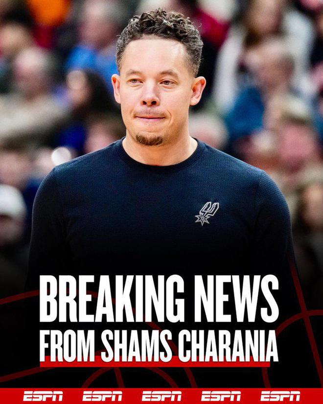 接替波波维奇!Shams:米奇·约翰逊将正式担任马刺主帅