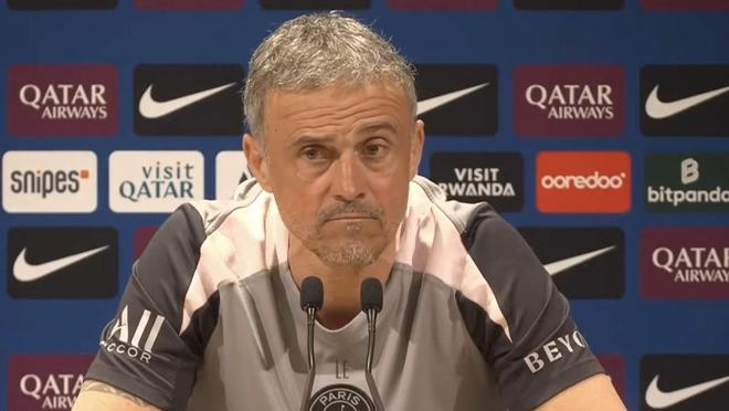 恩里克:很高兴舍瓦利耶入选法国队;给他出场时间?我说了算