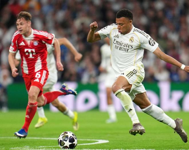 姆巴佩破球荒难阻败局,皇马1-2拜仁双线受阻,阿森纳绝杀止连败