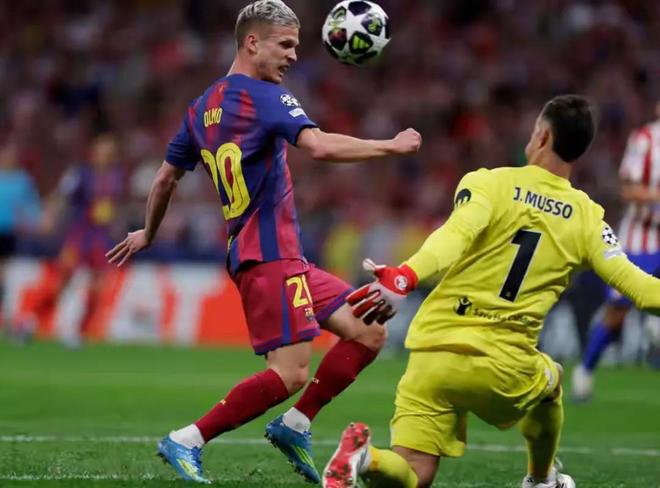 2-1！红牌！巴萨惨遭淘汰：欧冠出局，马竞挺进4强，亚马尔进球