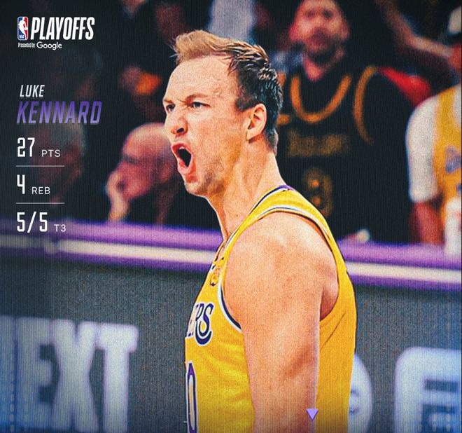 一战造10纪录比肩霍里！肯纳德3分历史最准 雷迪克：他侵略性十足