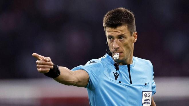 官方:法国裁判巴斯蒂安将执法欧冠拜仁vs亚特兰大