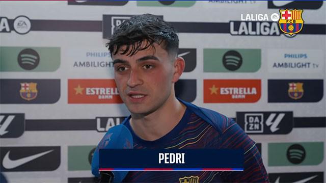 佩德里：最后15分钟我们踢得很狼狈；打完欧冠后确实很累