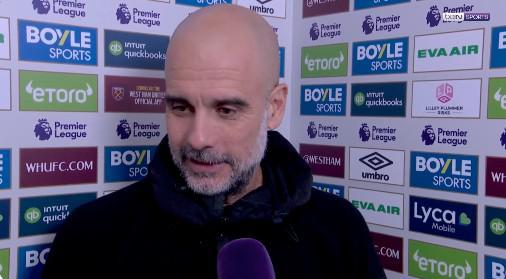 瓜迪奥拉：九分的差距确实很大，但我们还有一场补赛