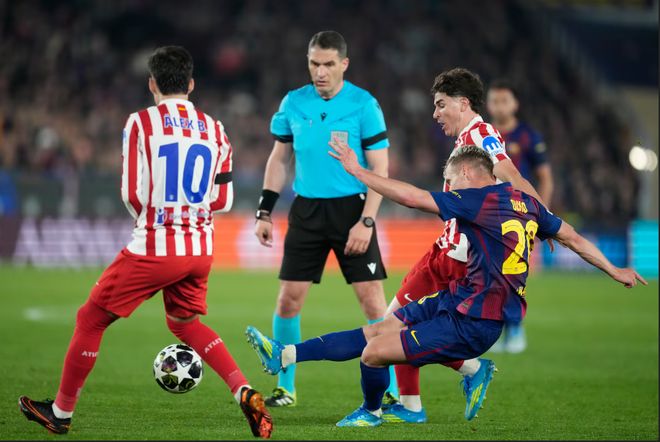 红牌+漏点主场溃败,巴萨欧冠又梦悬一线?