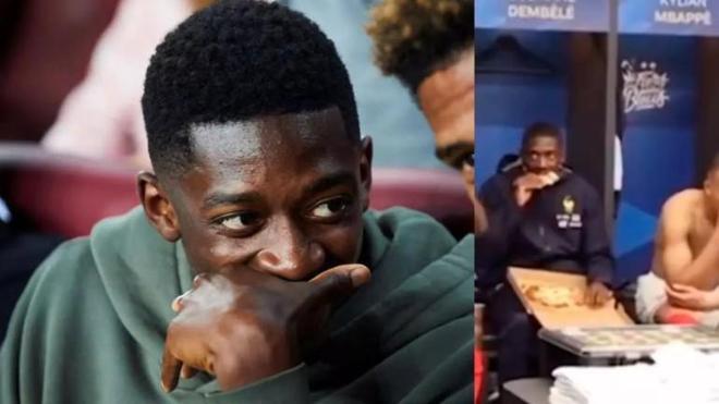 登贝莱:我在巴萨时赛后常吃汉堡披萨,这习惯现在还一直留着