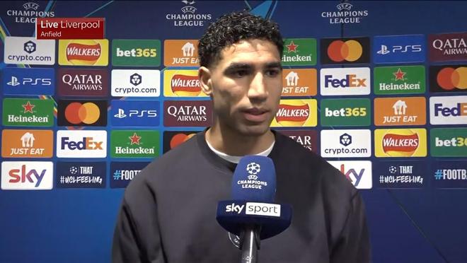 阿什拉夫：我们绝对不能产生那种自己就是夺冠热门的想法