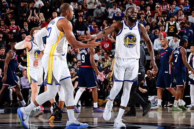 关键时刻打出了攻守兼备的表现,勇士内线大闸起到了决定性的作用