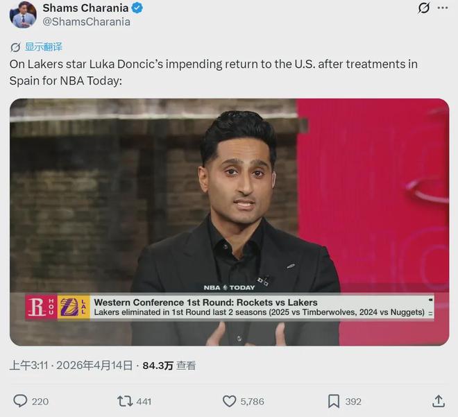 湖人起飞了！东契奇多次注射！里夫斯有望首轮复出